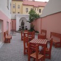 Rekonstrukce bytového domu v ulici Krásova na Žižkově - vnitřní dvůr